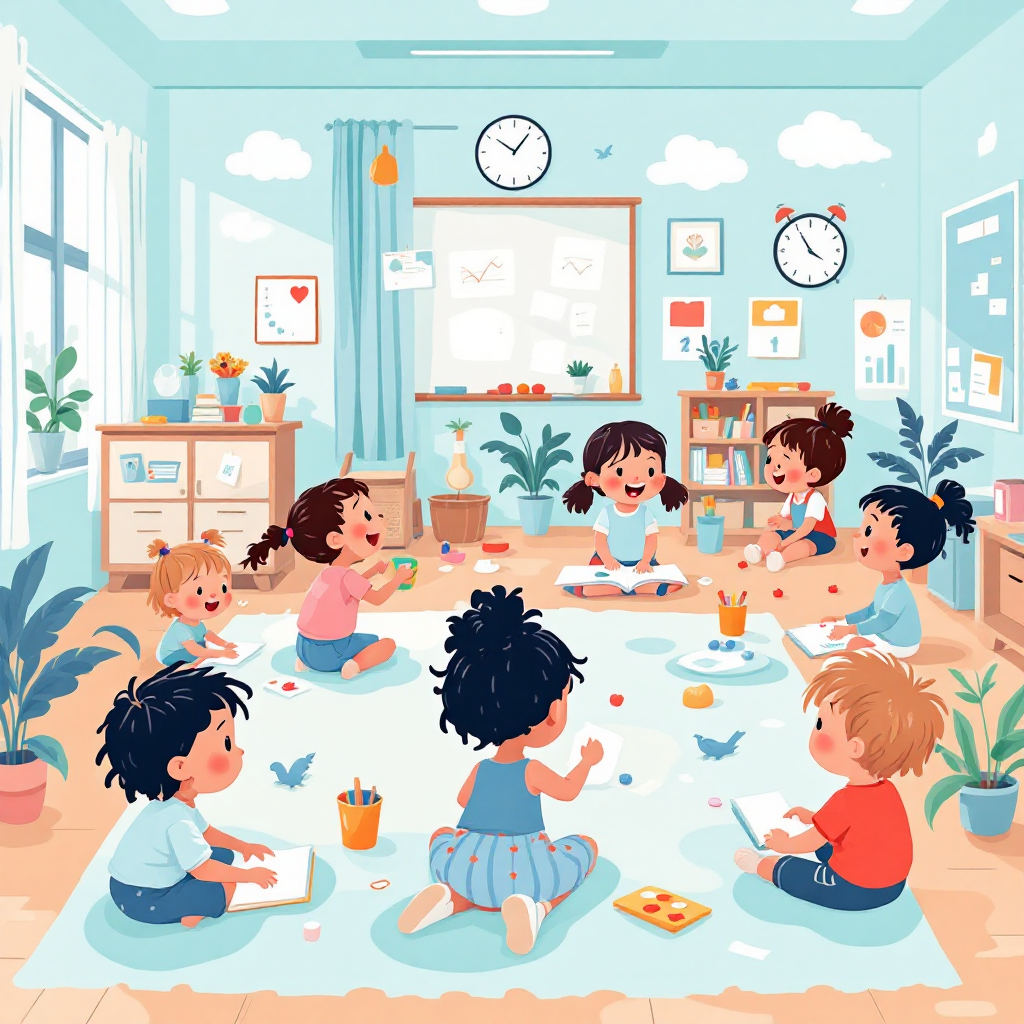 Classroom illustration